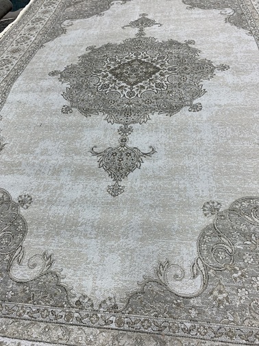 Livorno viskoosimatto beige-harmaa
