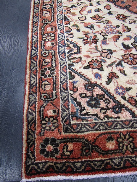 Hamadan käsinsolmittu villamatto 83x135 cm