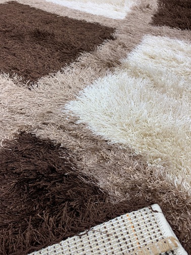 Roxy nukkamatto beige-ruskea