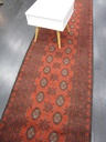 Aktscha käsinsolmittu villamatto 78x280 cm