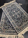 Savoy viskoosimatto Paisley sininen