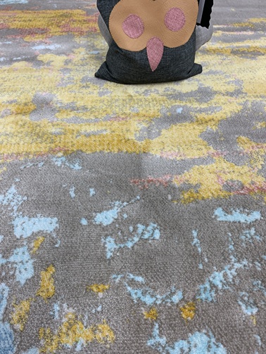 Bloom matto värikäs utuinen