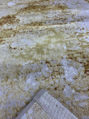 Tiroli nukkamatto beige-kelta