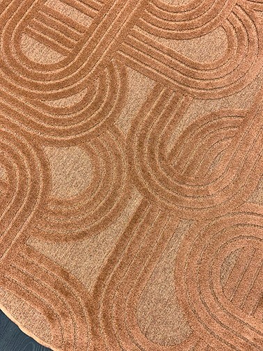 Tweed matto terracotta H-160 cm