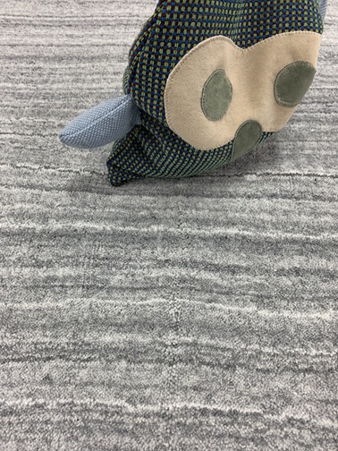 Riutta PET nukkamatto harmaa