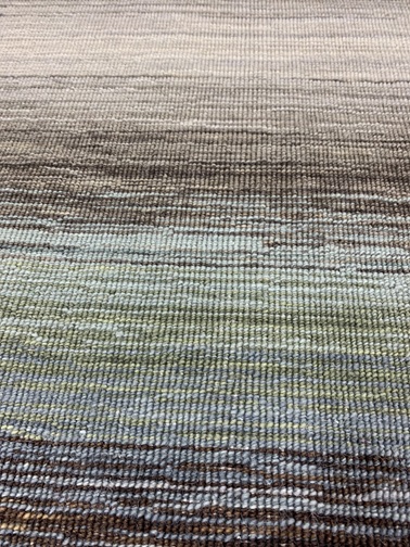 Panorama Kelim villamatto vihreä