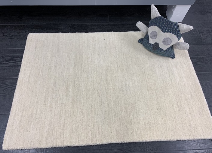 Panorama Uni vaalea villamatto