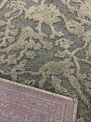 Tweed nukkamatto vihreä medaljonki