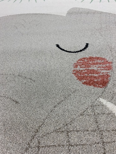 Norsu lastenmatto harmaa