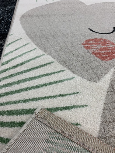 Norsu lastenmatto harmaa