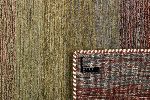 Panorama villamatto vihreä-ruskea