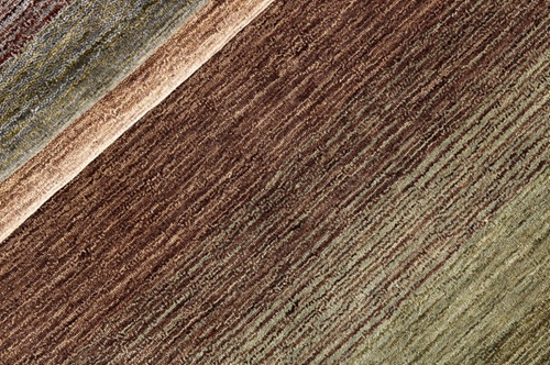 Panorama villamatto vihreä-ruskea