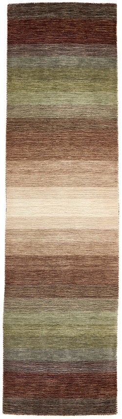 Panorama villamatto vihreä-ruskea
