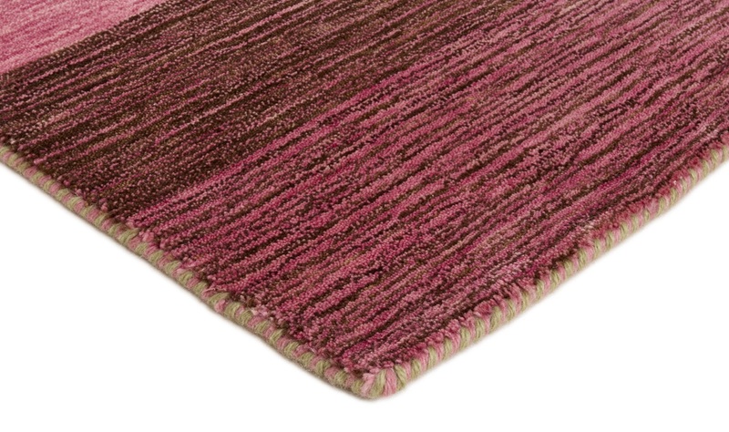 Leafs villamatto vihreä-pinkki