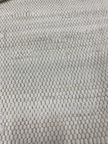 Armi puuvillamatto valkoinen