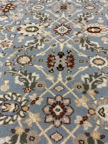 Atlas villamatto siniharmaa