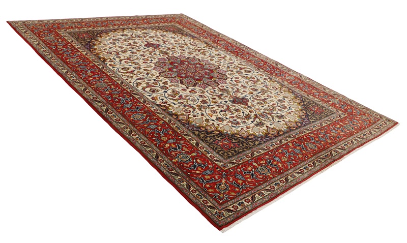 Isfahan käsinsolmittu 200x300 cm