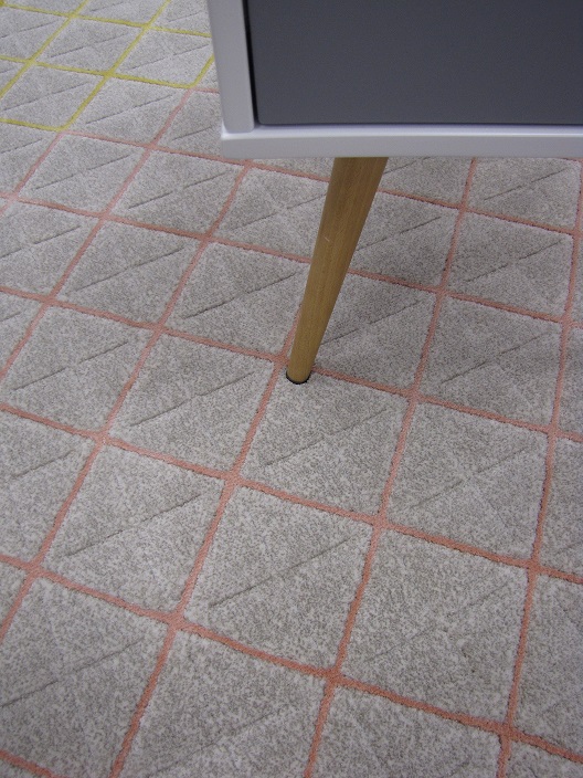 Bloom nukkamatto beige, pinkki, keltainen 160x230 cm