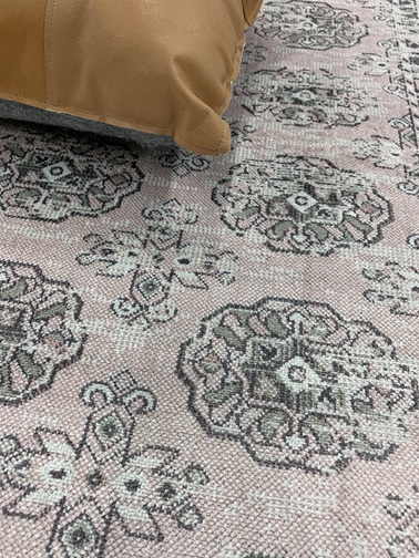 Livorno viskoosi Bokhara rosa