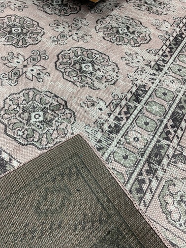 Livorno viskoosi Bokhara rosa