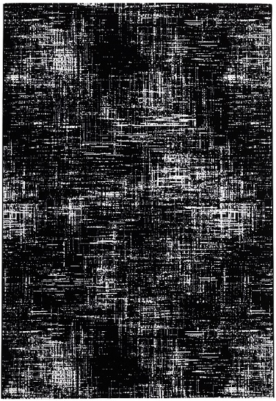 Marmorina nukkamatto musta/valkoinen 200x290 cm