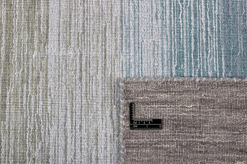 Panorama kelim villa harmaa-sininen