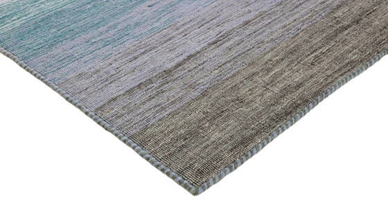 Panorama kelim villa harmaa-sininen