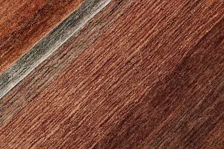 Panorama villamatto tummanruskea