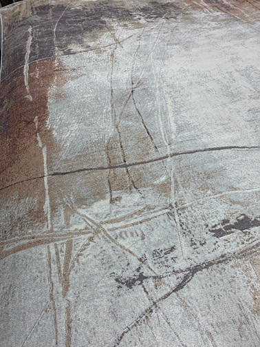 Mayami viskoosimatto terra-harmaa