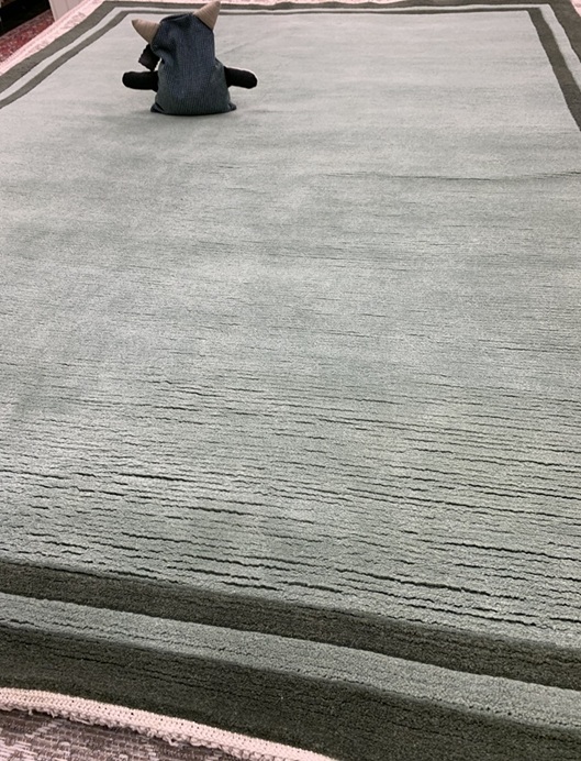 Henrik villamatto vihreä 173x240 cm