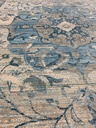 Vintage beige-turkoosi