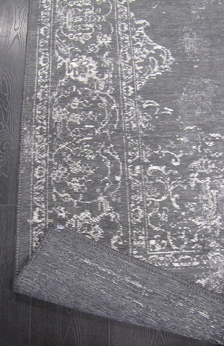 Tivoli chenille puuvilla tummanharmaa 200x290 cm