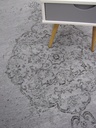 Tivoli chenille puuvillamatto keskiharmaa 200x290 cm