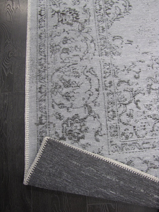 Tivoli chenille puuvillamatto keskiharmaa 200x290 cm