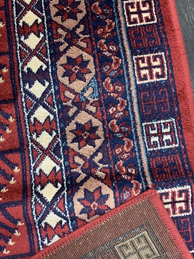 Orient viskoosi punainen