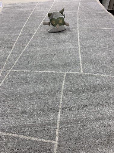 Piazza nukkamatto Akropolis harmaa