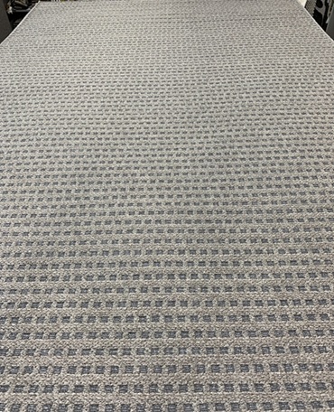 Sienna villamatto Ruudukko greyge