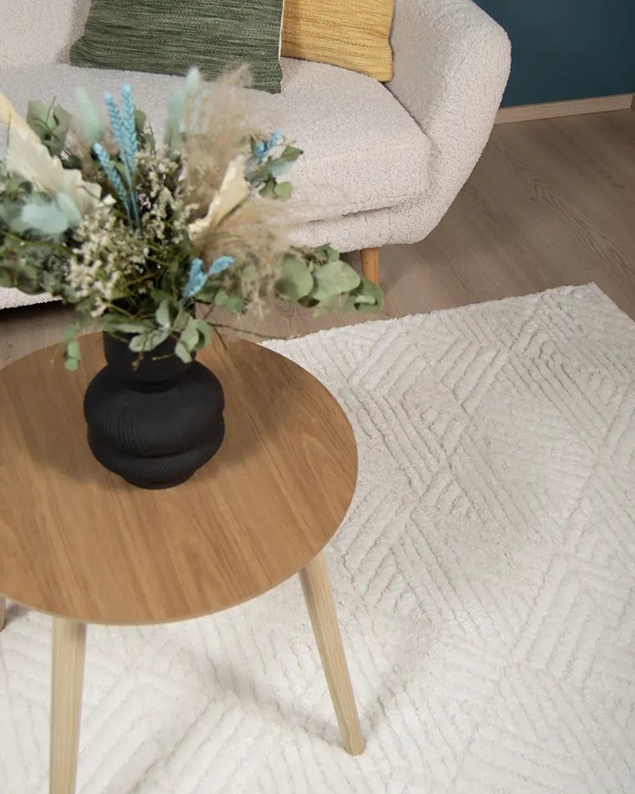 Modena nukkamatto valkoinen