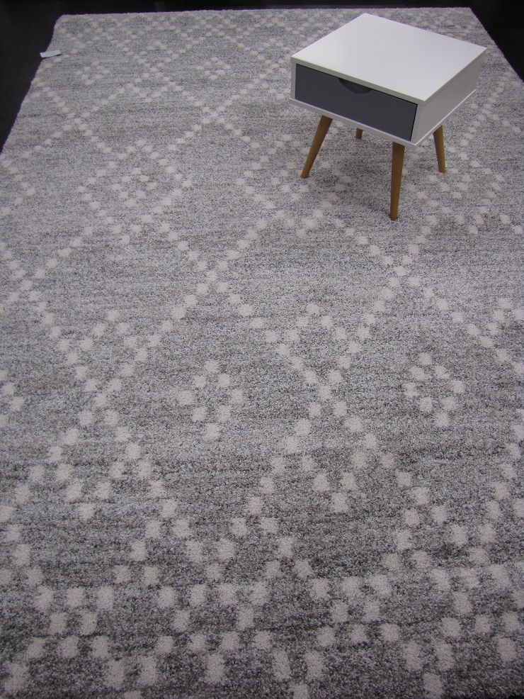 Mellow nukkamatto harmaa 200x290 cm