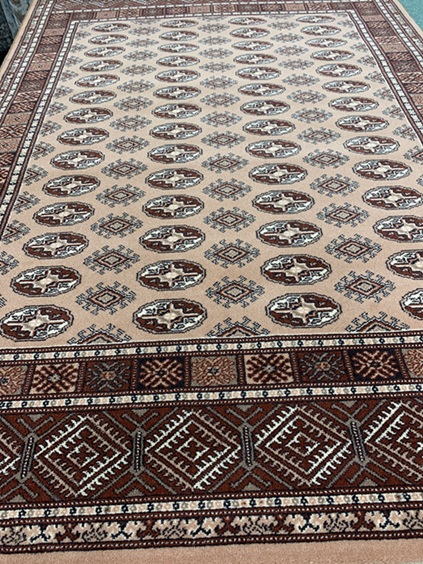 [NÄSEPAKISTAN818140200RUSKEA] Decor villamatto ruskea Pakistan
