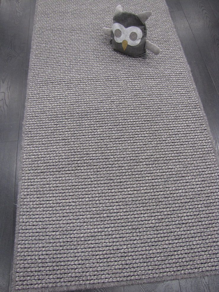 Nordic käytävämatto t.harmaa 80 cm rulla