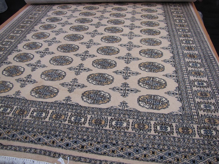 Bokhara villamatto 2 ply beige 155x248 cm