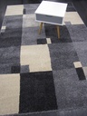 [21001357160230HA] Ocean nukkamatto harmaa laatikot 160x230 cm