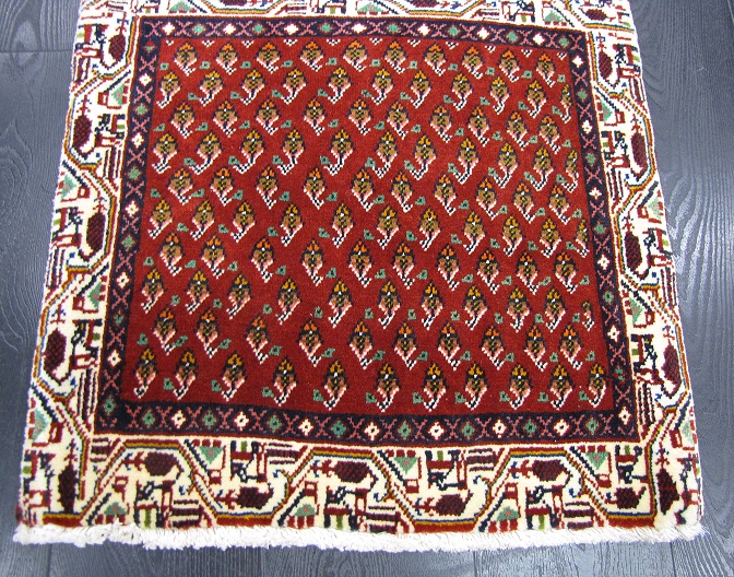 [KASHQHAI13759915862RZ] Kashghai käsinsolmittu villamatto 58x62 cm