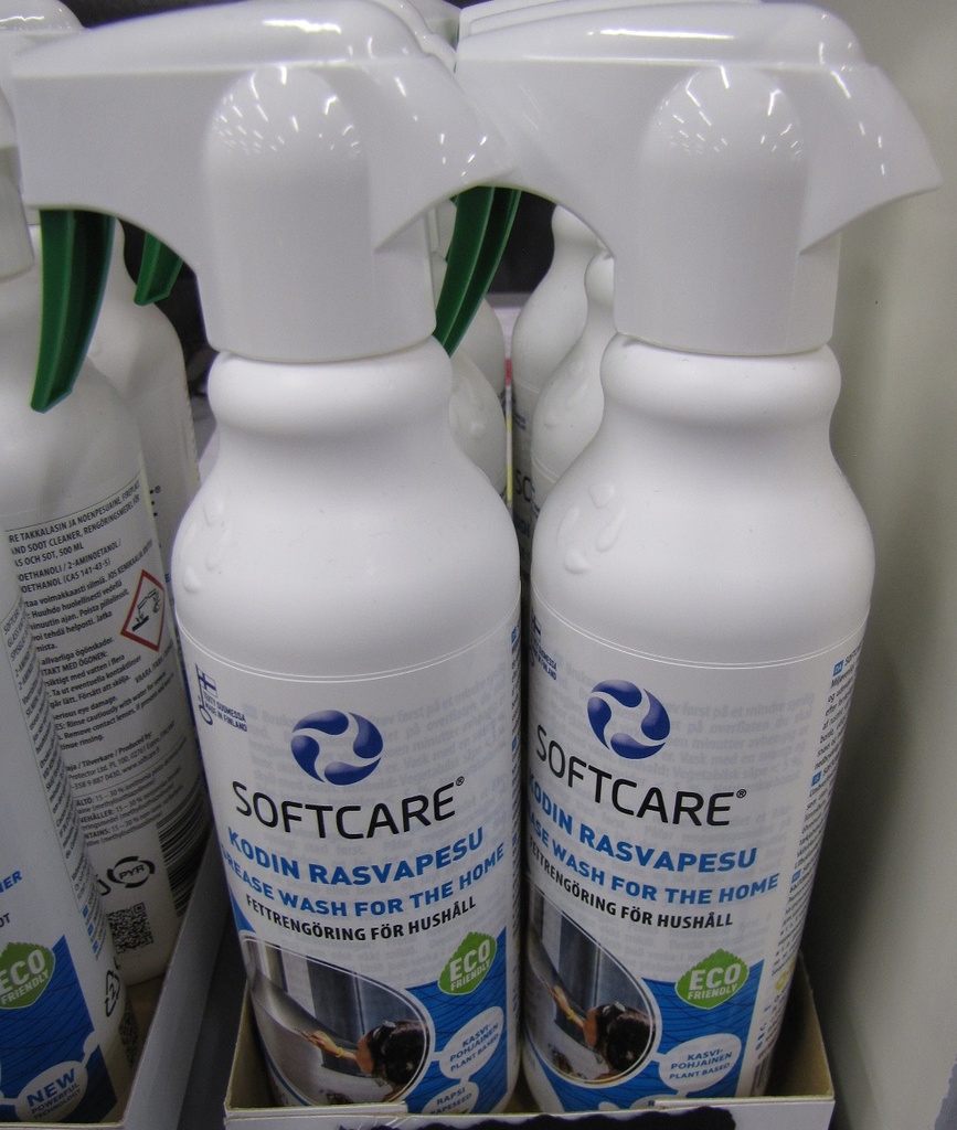 [SOFTRASVA715917] Kodin rasvapesu Softcare 500 ml