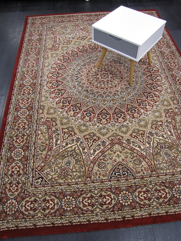 Kirman nukkamatto punainen 160x230 cm