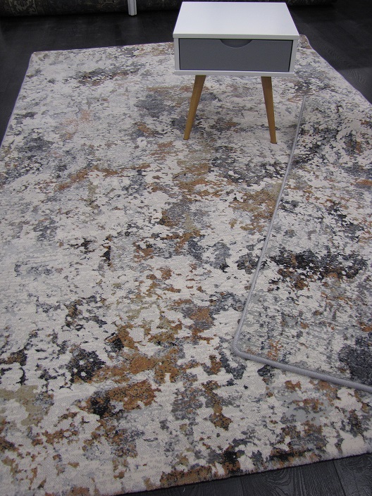 Tundra nukkamatto vaalea värikäs