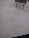 [410296161200290VAALEA] Trento nukkamatto graafiset viivat vaalea 200x290 cm
