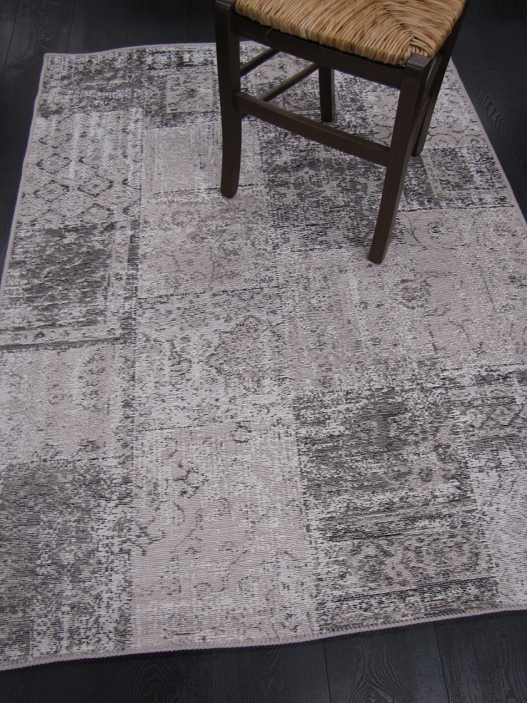 [940102002120170B] Amalfi chenille vintage matto beige 120x170 cm