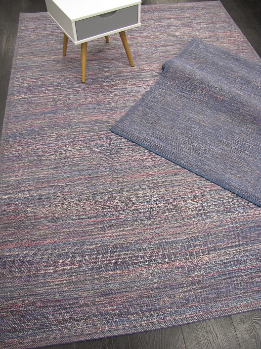 [890015002160230S] Ravenna Kameleontti matto sininen (160 x 230)